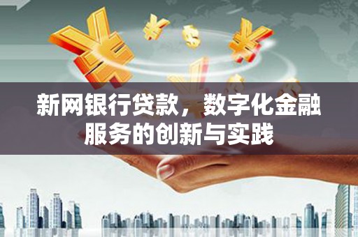 和田新网银行贷款，数字化金融服务的创新与实践
