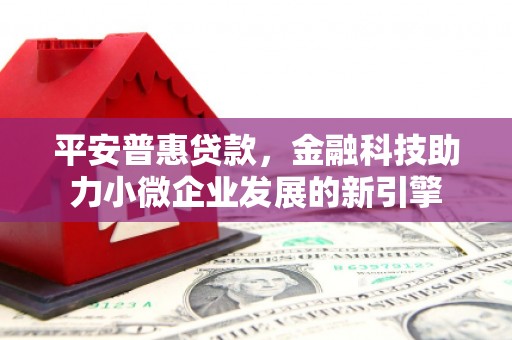和田平安普惠贷款，金融科技助力小微企业发展的新引擎