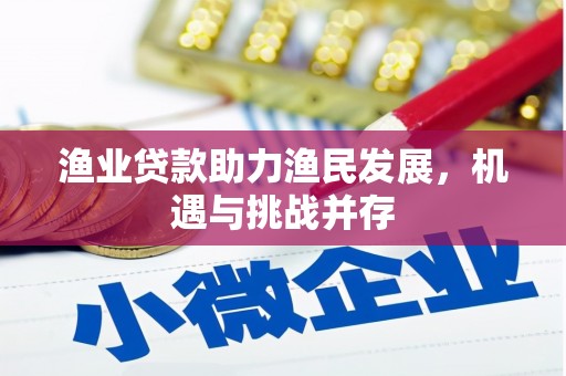 和田渔业贷款助力渔民发展，机遇与挑战并存