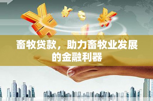 和田畜牧贷款，助力畜牧业发展的金融利器