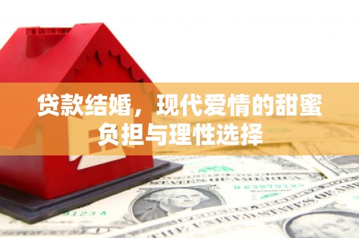 和田贷款结婚，现代爱情的甜蜜负担与理性选择
