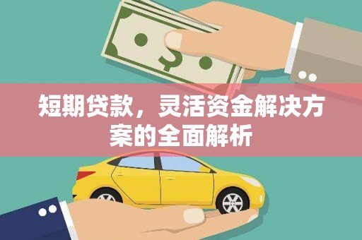 和田短期贷款，灵活资金解决方案的全面解析