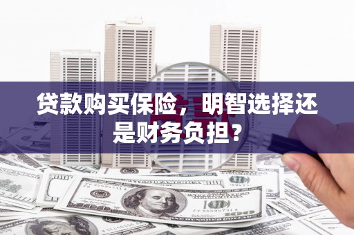 和田贷款购买保险，明智选择还是财务负担？