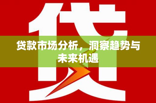 和田贷款市场分析，洞察趋势与未来机遇
