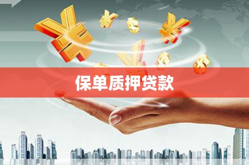 和田保单质押贷款