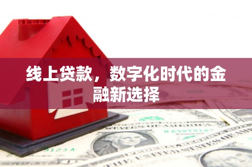 和田线上贷款，数字化时代的金融新选择