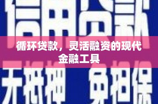 和田循环贷款，灵活融资的现代金融工具