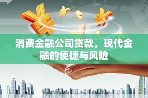 和田消费金融公司贷款，现代金融的便捷与风险