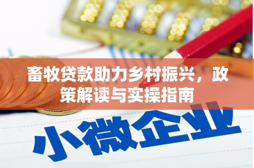 和田畜牧贷款助力乡村振兴，政策解读与实操指南