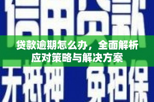 和田贷款逾期怎么办，全面解析应对策略与解决方案