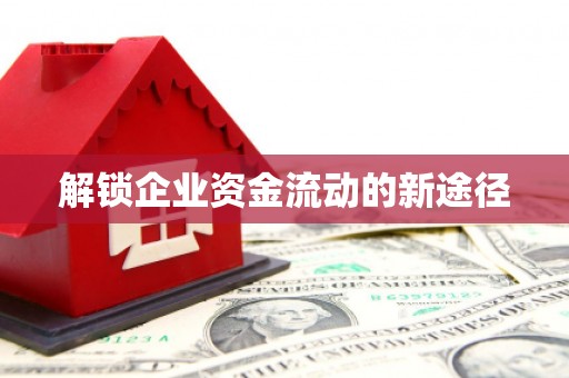 和田解锁企业资金流动的新途径