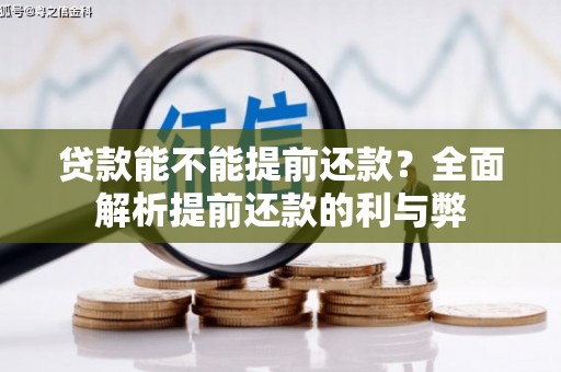 和田贷款能不能提前还款？全面解析提前还款的利与弊