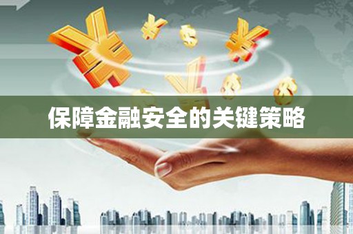 和田保障金融安全的关键策略