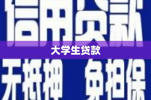 和田大学生贷款